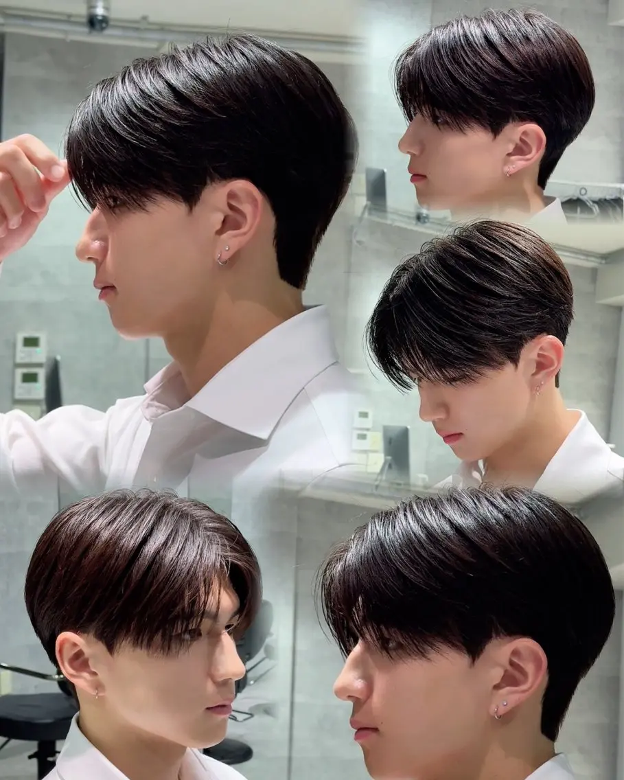 【メンズ限定】毛流れセンターパート・似合わせカット✂️の写真