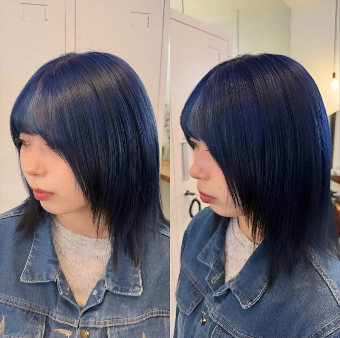 ミディアム カラー デザインカラー グラデーションカラー ヘアカラー 清野 海真のヘアスタイル