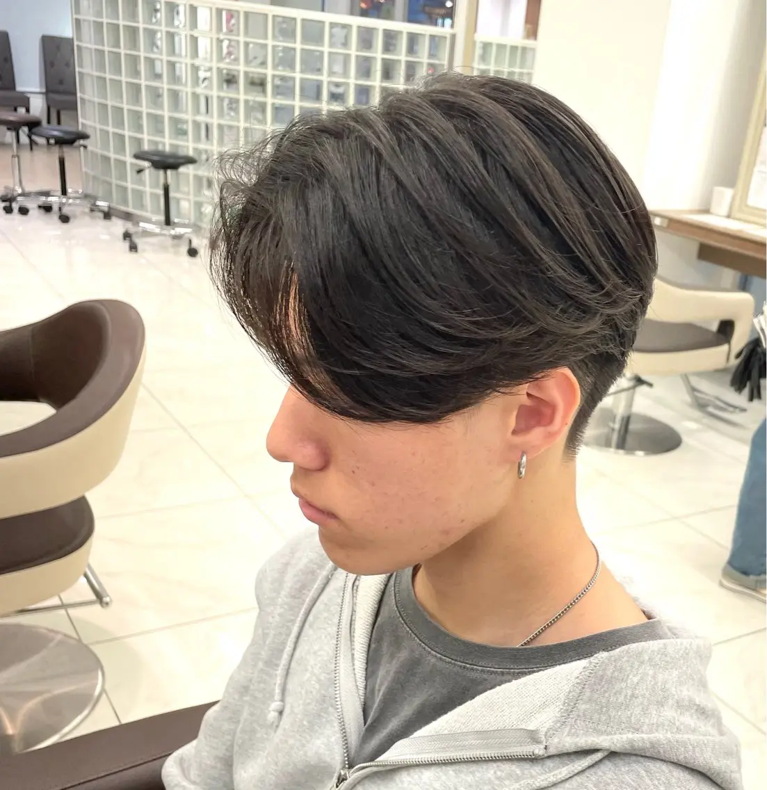 ショート パーマ メンズ カット 縮毛矯正 トリートメント 【メンズ特化】 池田大成✂︎のヘアスタイル