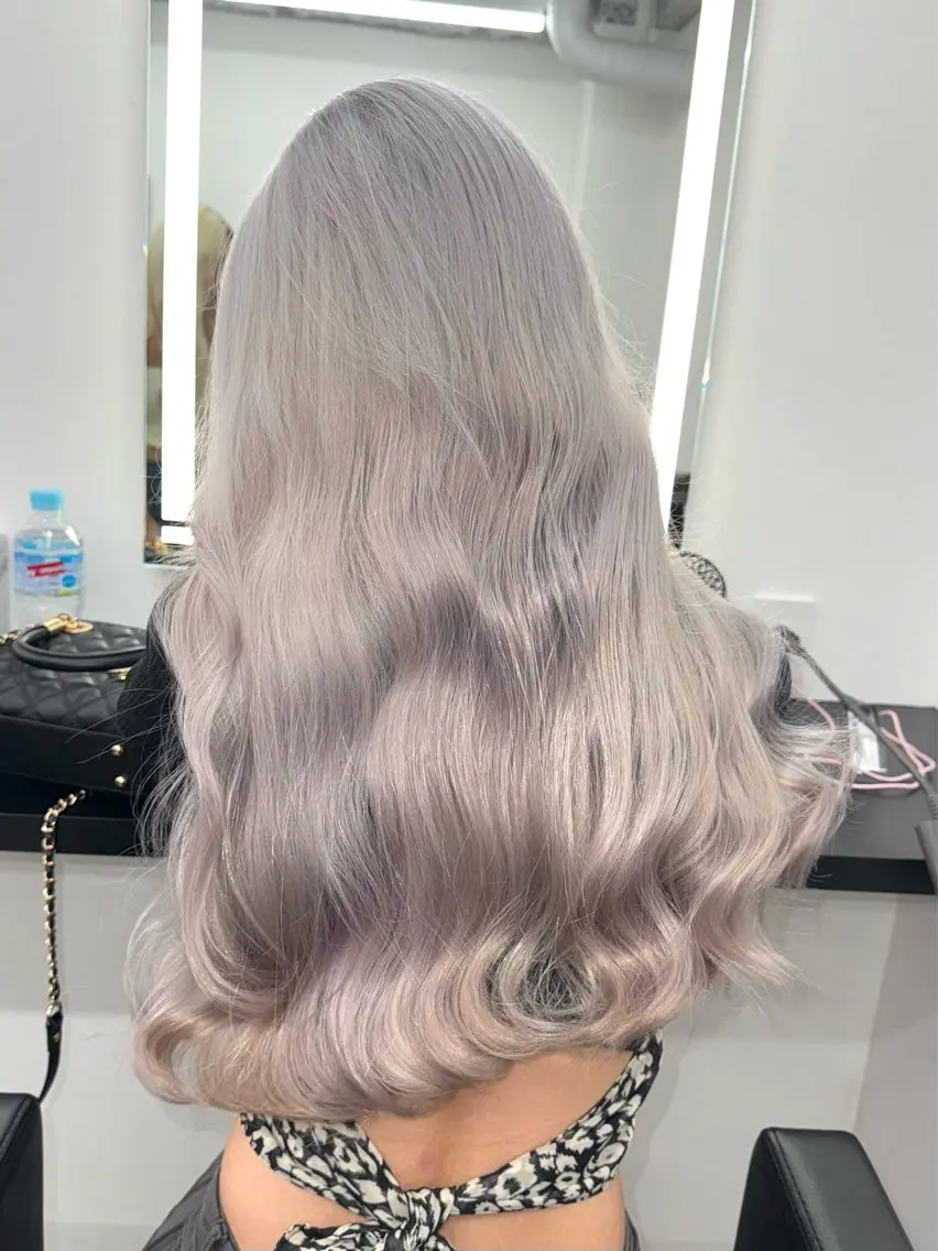 ロング カラー ブリーチカラー💖 rukaのヘアスタイル