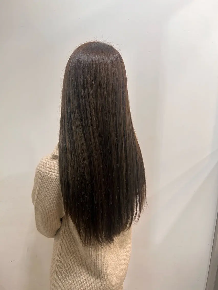 カラー ヘアカラー きむら なみか🪐のヘアスタイル