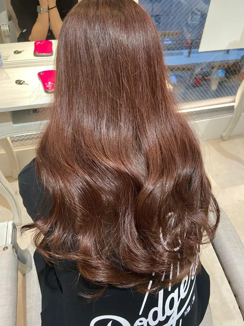 カット+イルミナカラー+セレクトトリートメント💗✨人気のイルミナカラーで透明感up＆ダメージレス!!!の写真