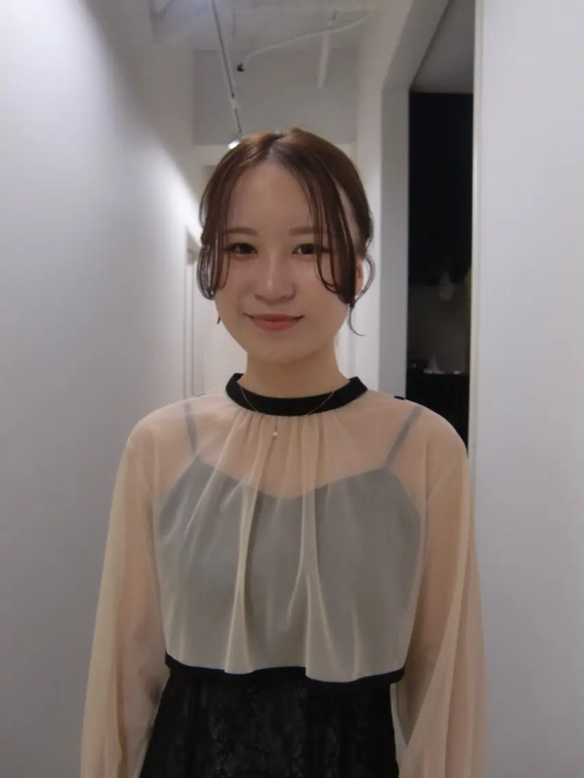 ヘアアレンジ ボブ 浴衣 ヘアセット 髪質改善/韓国/ ヘアセット/夏美のヘアスタイル