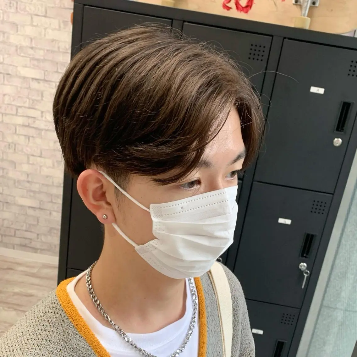 ロング カラー パーマ ヘアアレンジ メンズ キッズ ネイル マツエク・マツパ アイブロウ アッシュ アッシュグレー アッシュグレージュ ベージュカラー グレージュ 🐺ウルフ×ハイトー ン🖤Yukinoのヘアスタイル