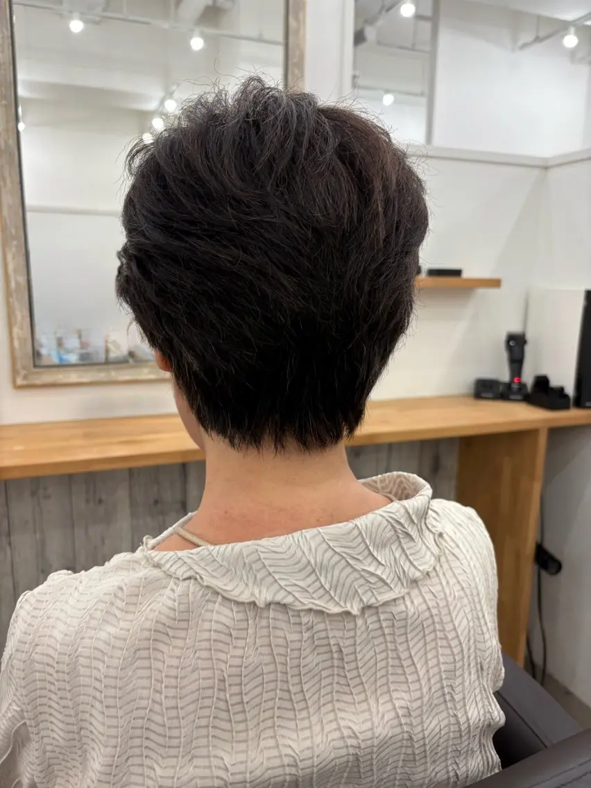 カラー 齋藤 香織のヘアスタイル