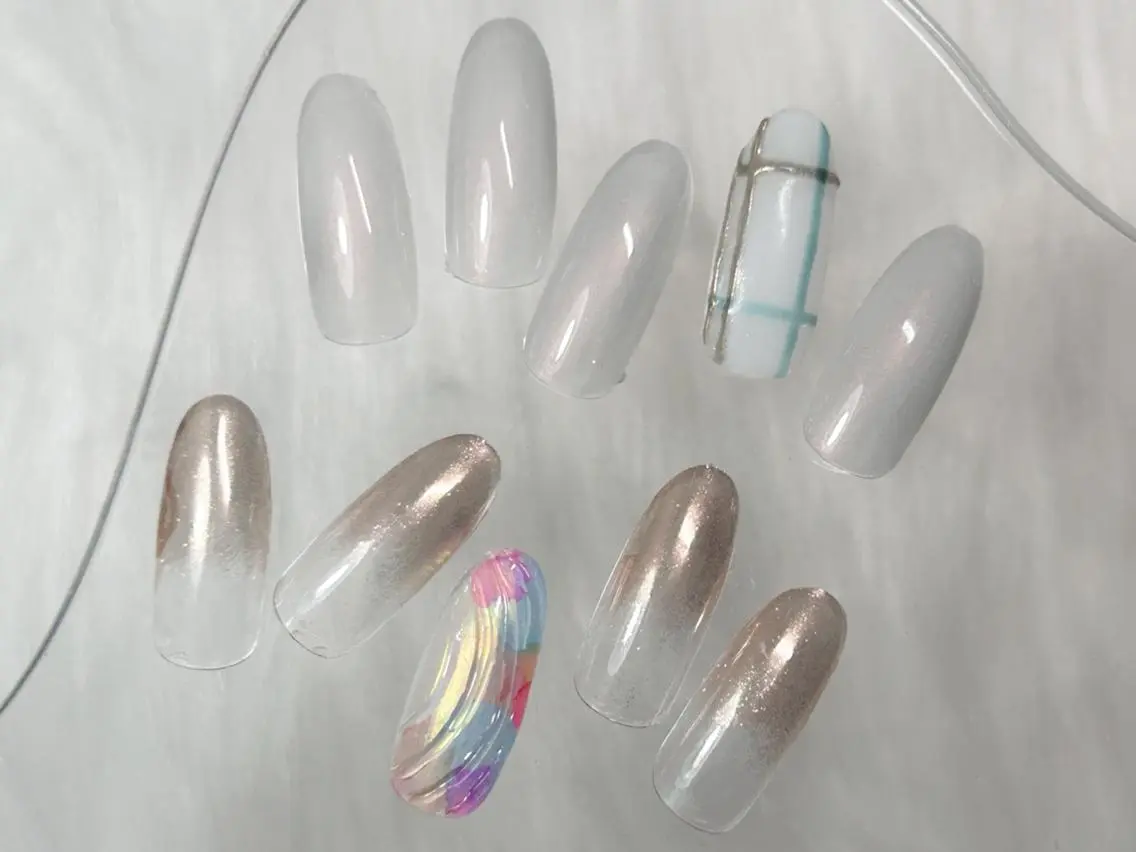 ネイル ハンドネイル orbe 永山のネイルデザイン
