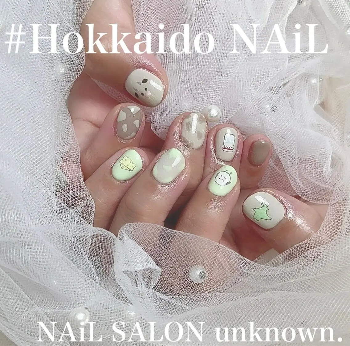 ネイル 持ち込み ハンドネイル NAiL SALON unknown.のネイルデザイン