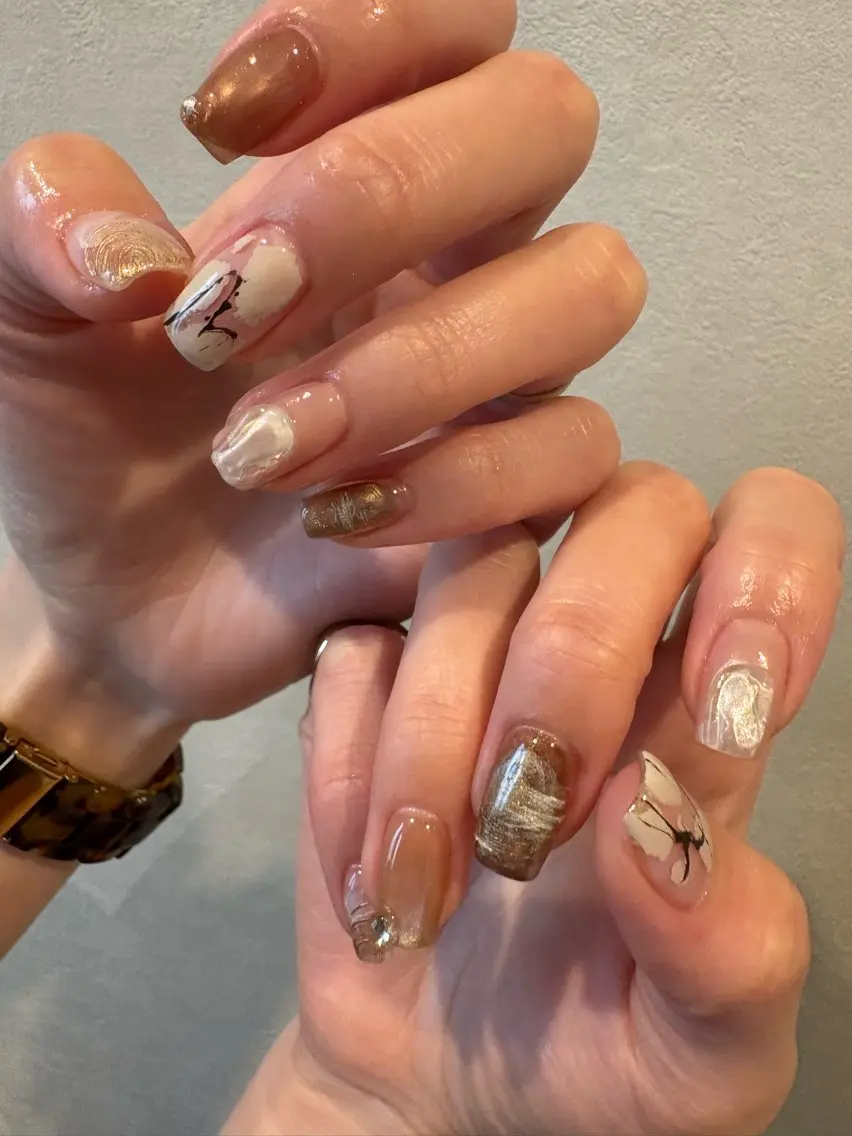 ネイル ハンドネイル n u é e. yokoのネイルデザイン