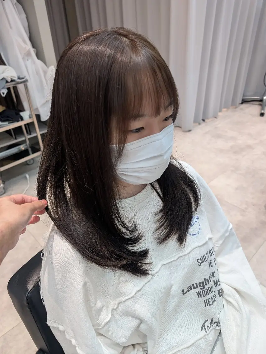 似合わせカット✂️¥4,950→ミニモ限定✨¥3,500円の写真