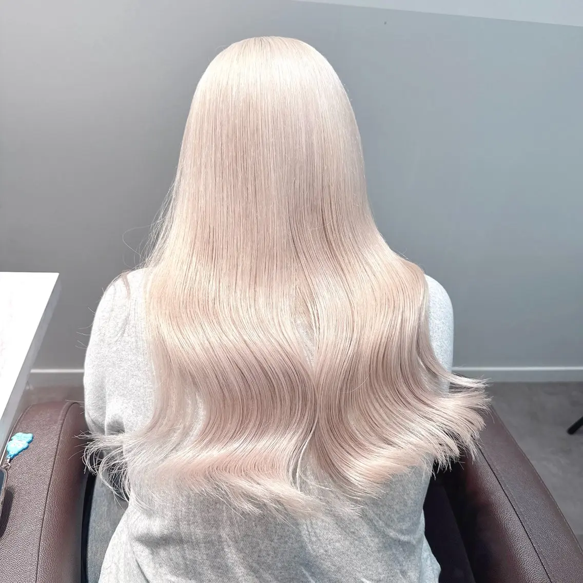 ロング カラー ヘアアレンジ メンズ ヘアカラー トリートメント ブリーチの髪様 MASATOのヘアスタイル