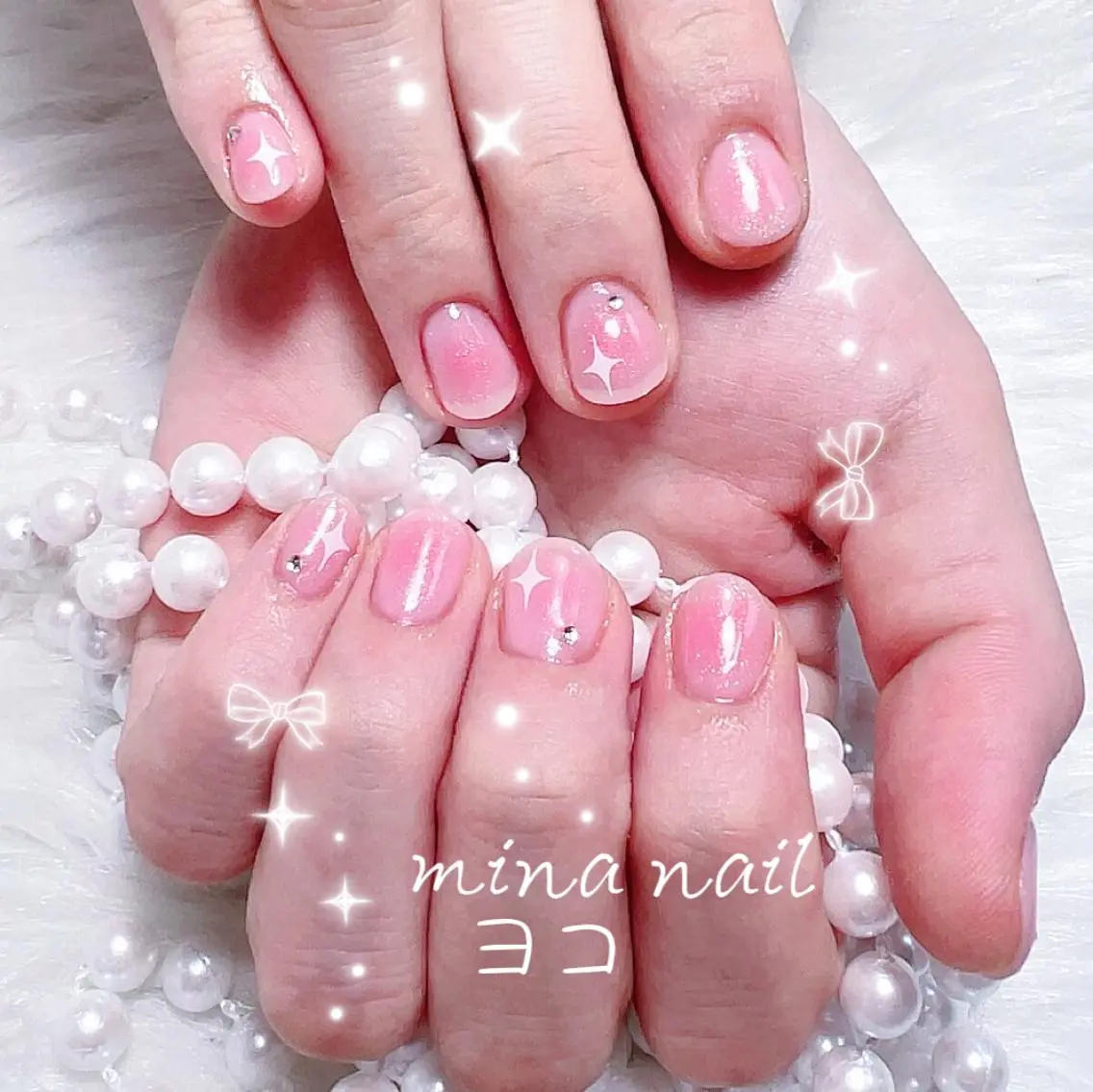 ネイル 🎀まゆ 🪽🐾のネイルデザイン