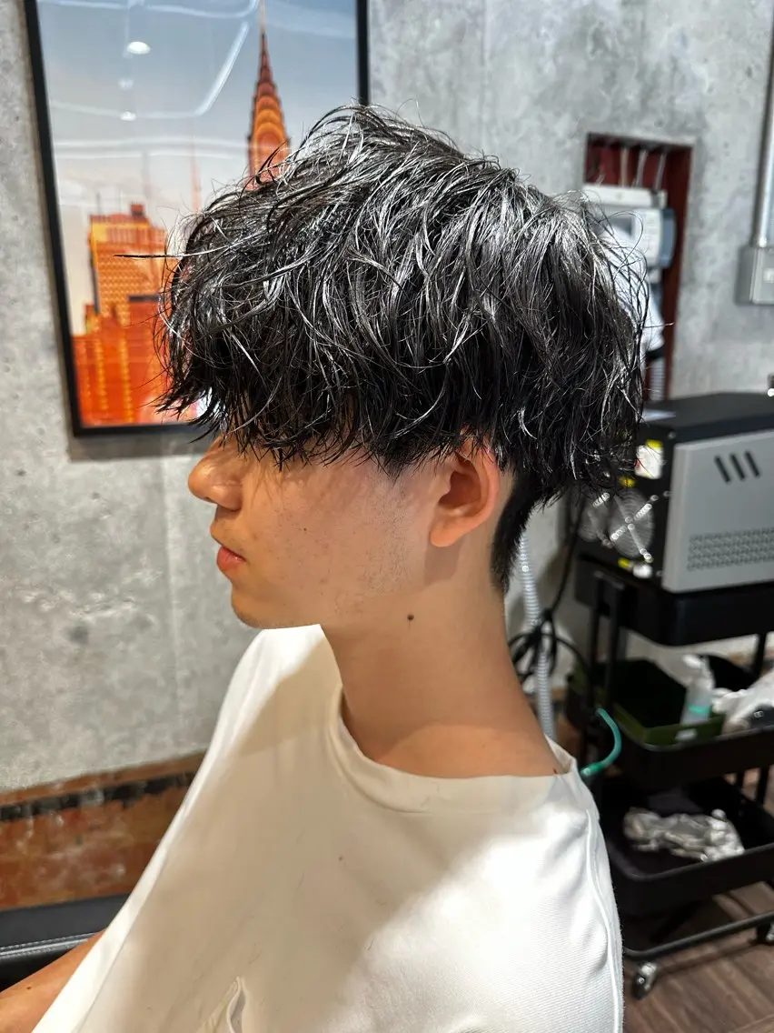 骨格矯正カット＋直毛改善パーマ＋トリートメントの写真