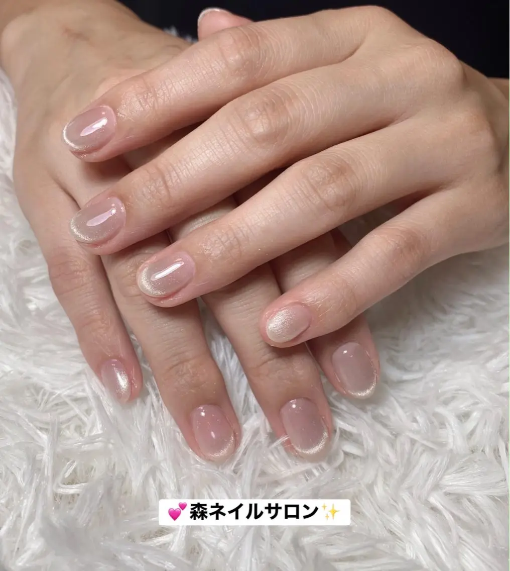 ネイル ハンドネイル 森 ネイル サロンのネイルデザイン