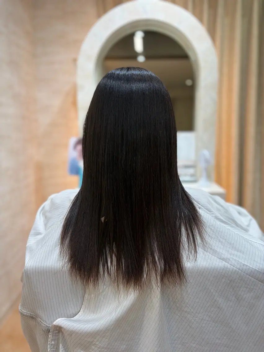 ミディアム パーマ 似合わせカラー/お悩 み改善/Sorutoのヘアスタイル