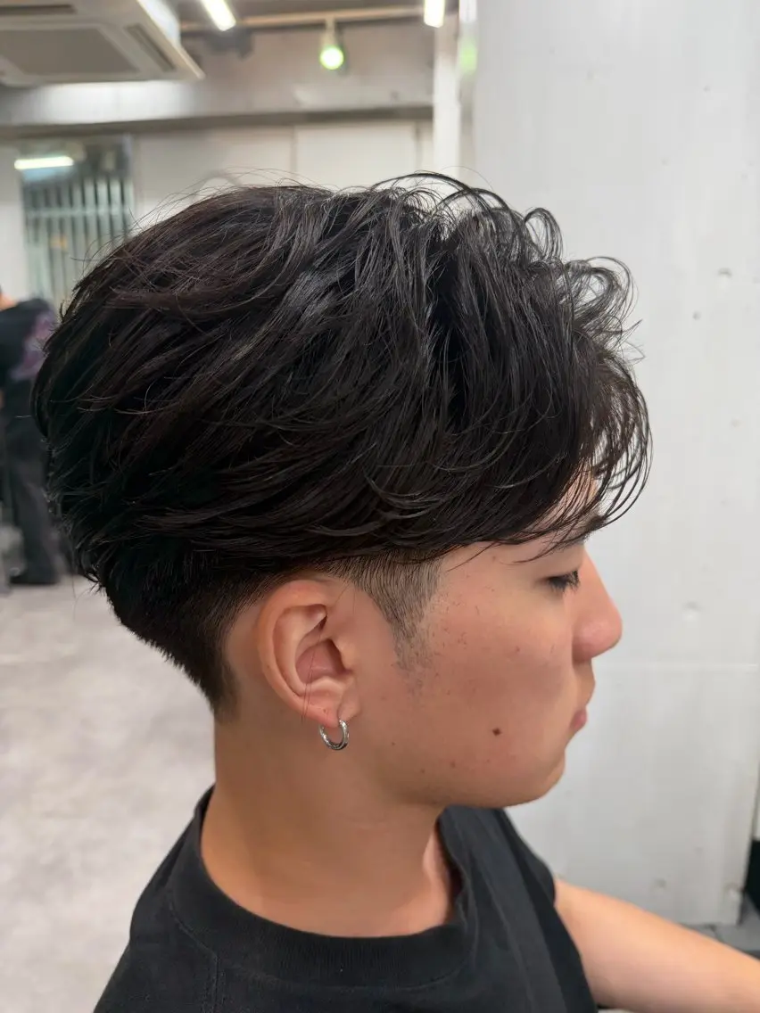 パーマ メンズ カット パーマ トリートメント fifth /田中 大雅のヘアスタイル