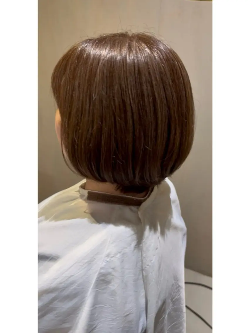 《水、木曜日18時以降》レディースカット✂️+ハニーTr🍯✨　シャンプーブロー込み🧴🫧の写真