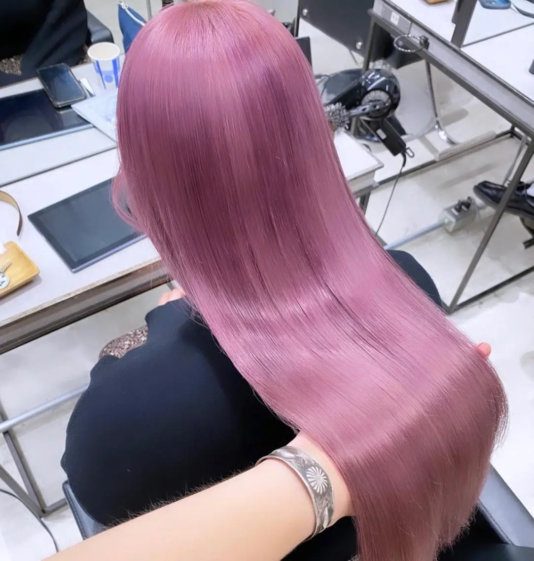 ロング カラー ヘアカラー トリートメント カラー系/カット特化 🟠オオタキマサシのヘアスタイル