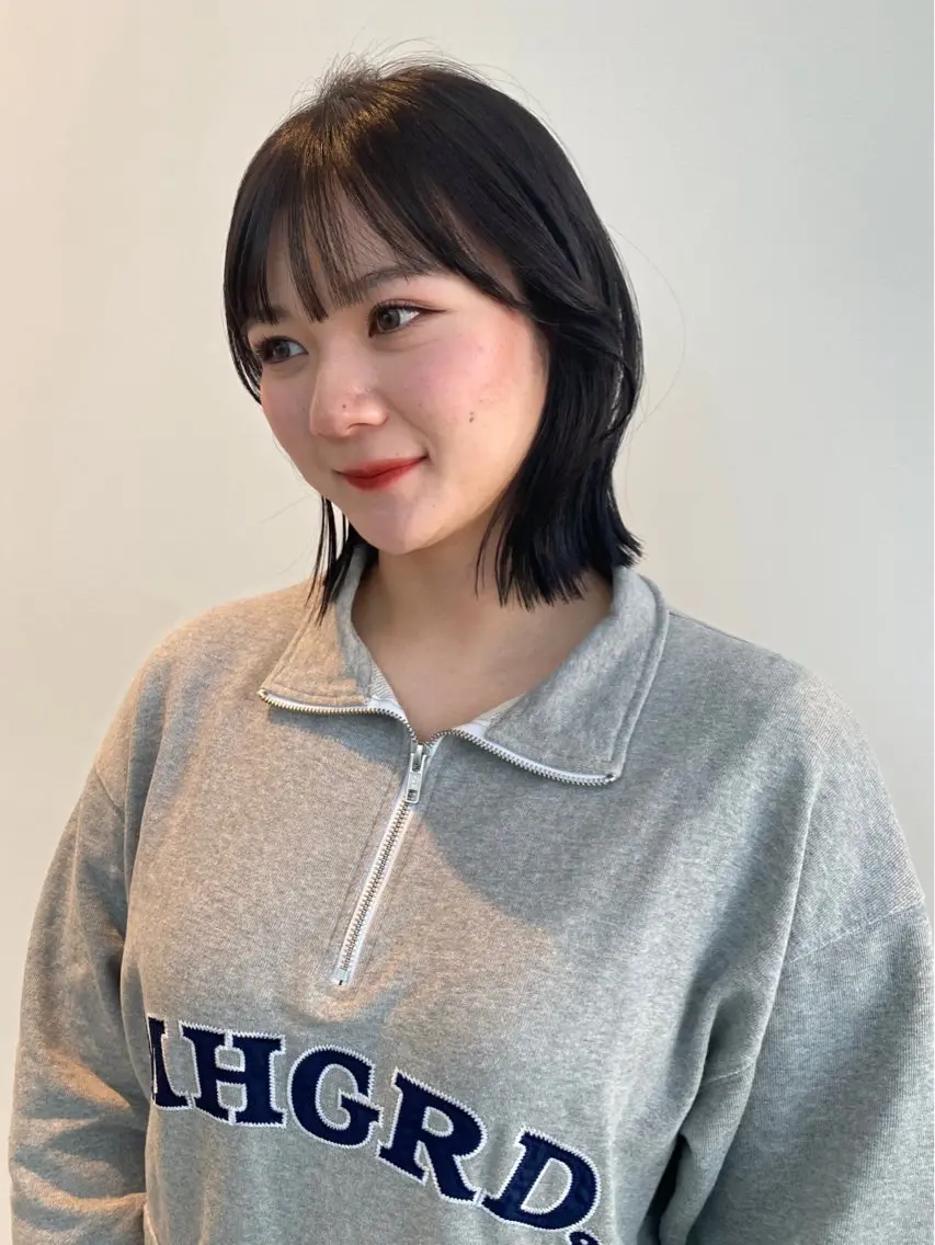ショート カラー 透明感カラー カット ヘアカラー トリートメント mai / linoah˚✧のヘアスタイル