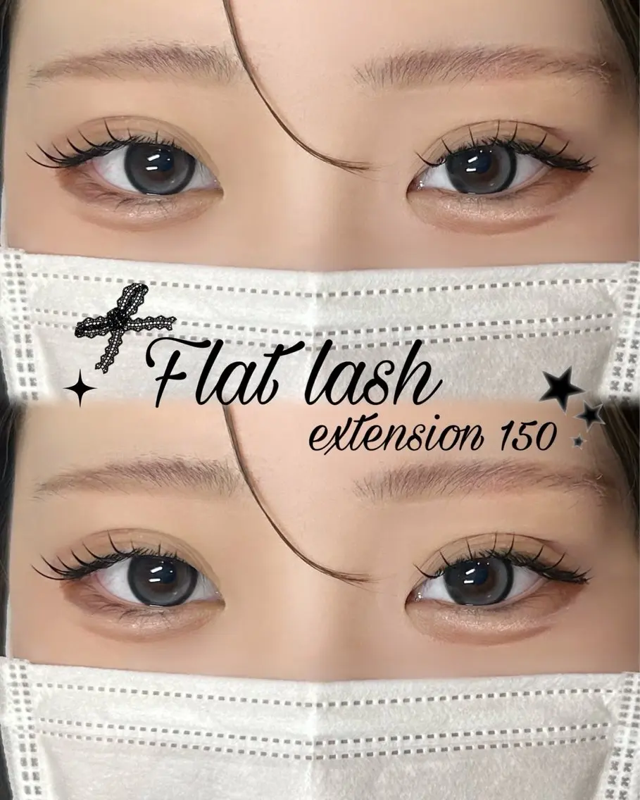 【新規限定】フラットラッシュ80本の写真
