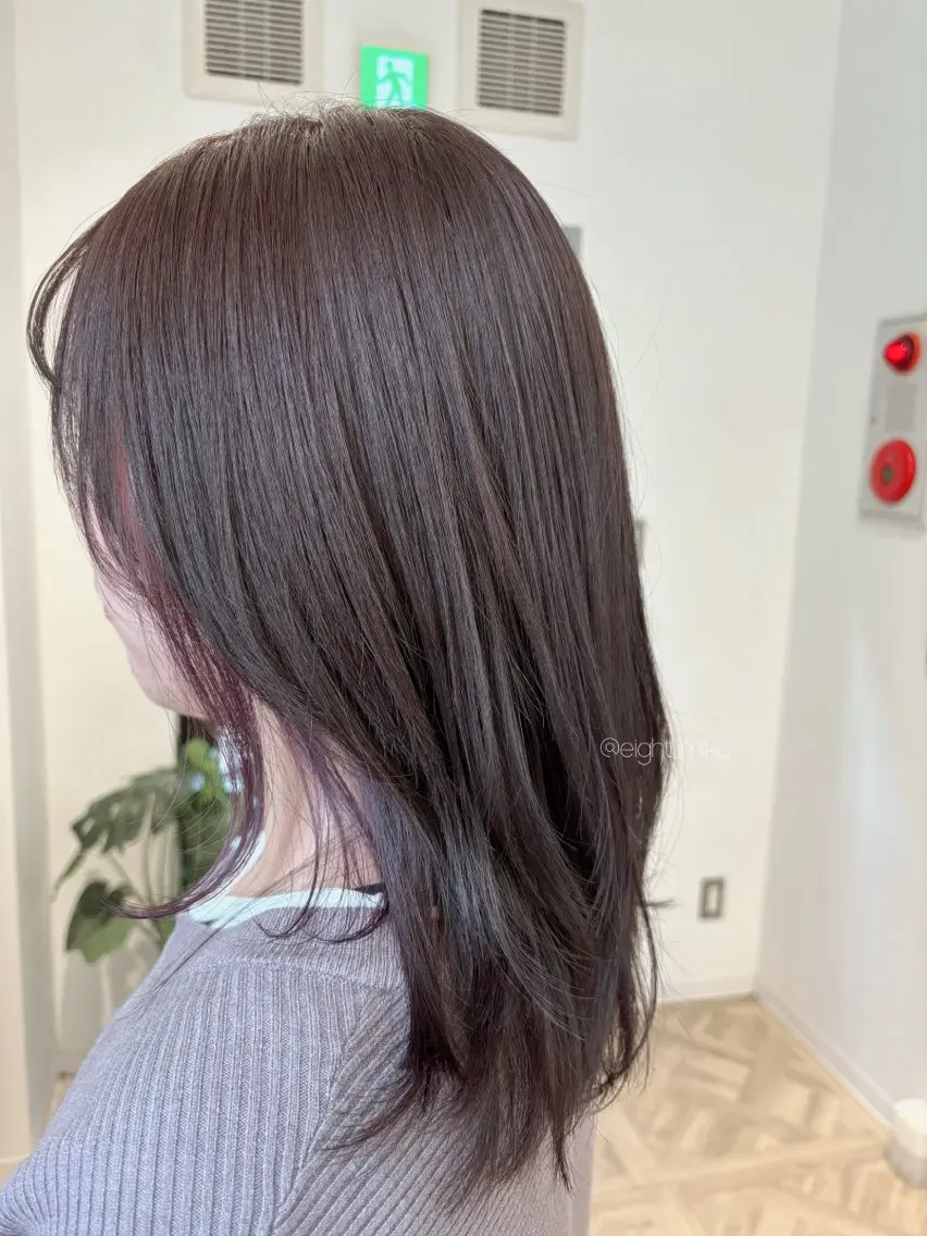 miku🖤名駅¦顔 周り¦ヘアケアのヘアスタイル