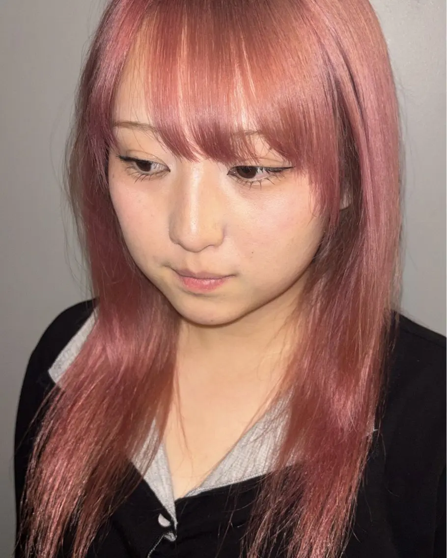 カラー ヘアカラー HACO+ MOE/モエのヘアスタイル
