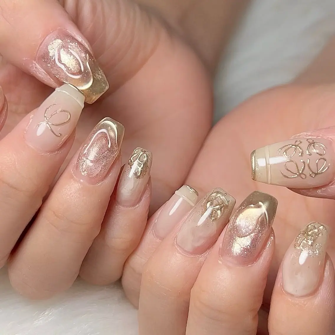 ネイル ハンドネイル 【Yappy🌈】 💖P-tanaのネイルデザイン