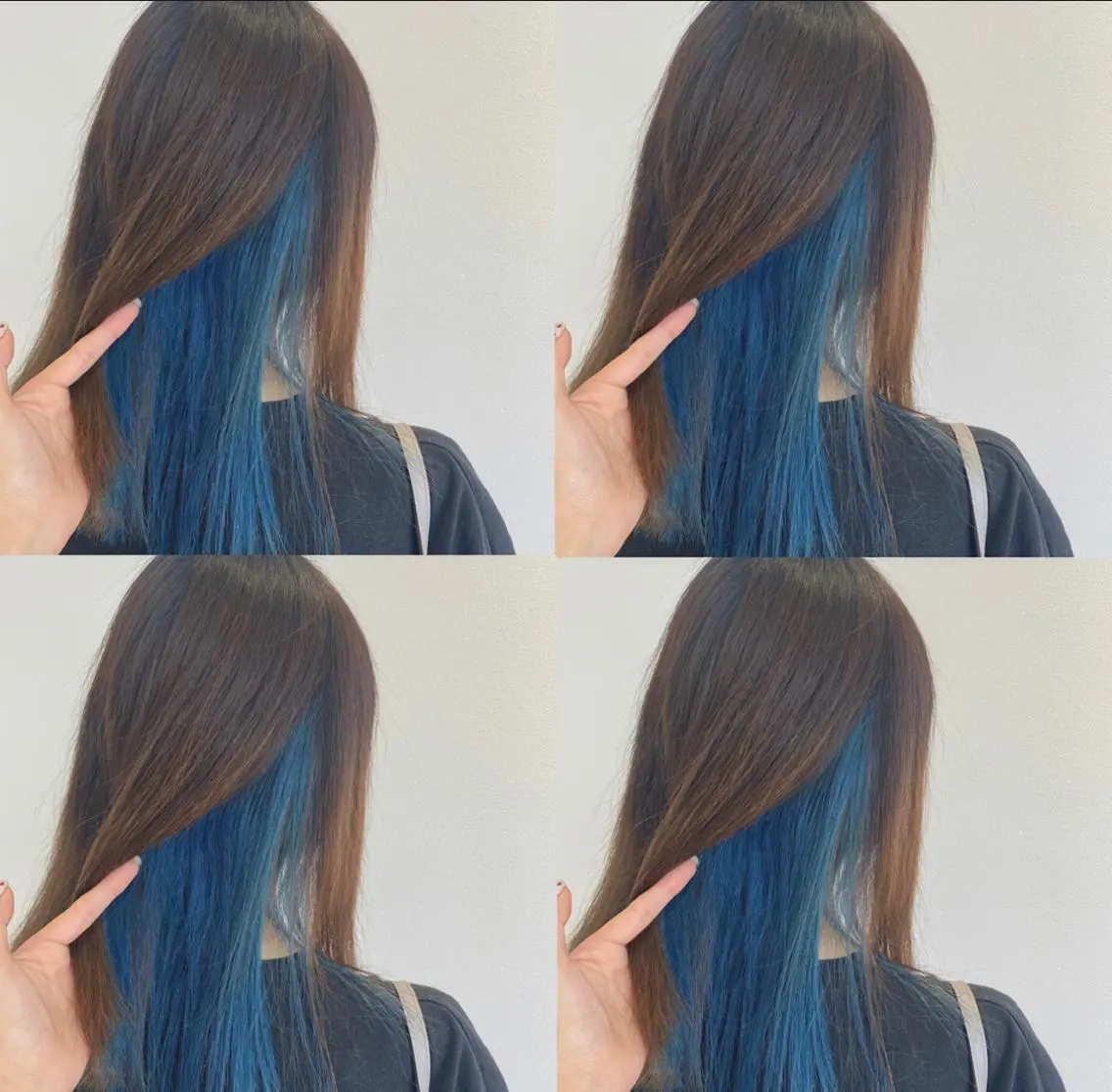 ロング カラー 💘韓国カラー💘 クルミのヘアスタイル