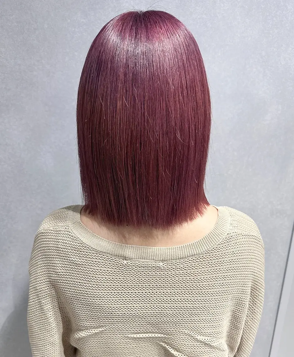 ショート カラー ヘアカラー 唐澤 千尋のヘアスタイル