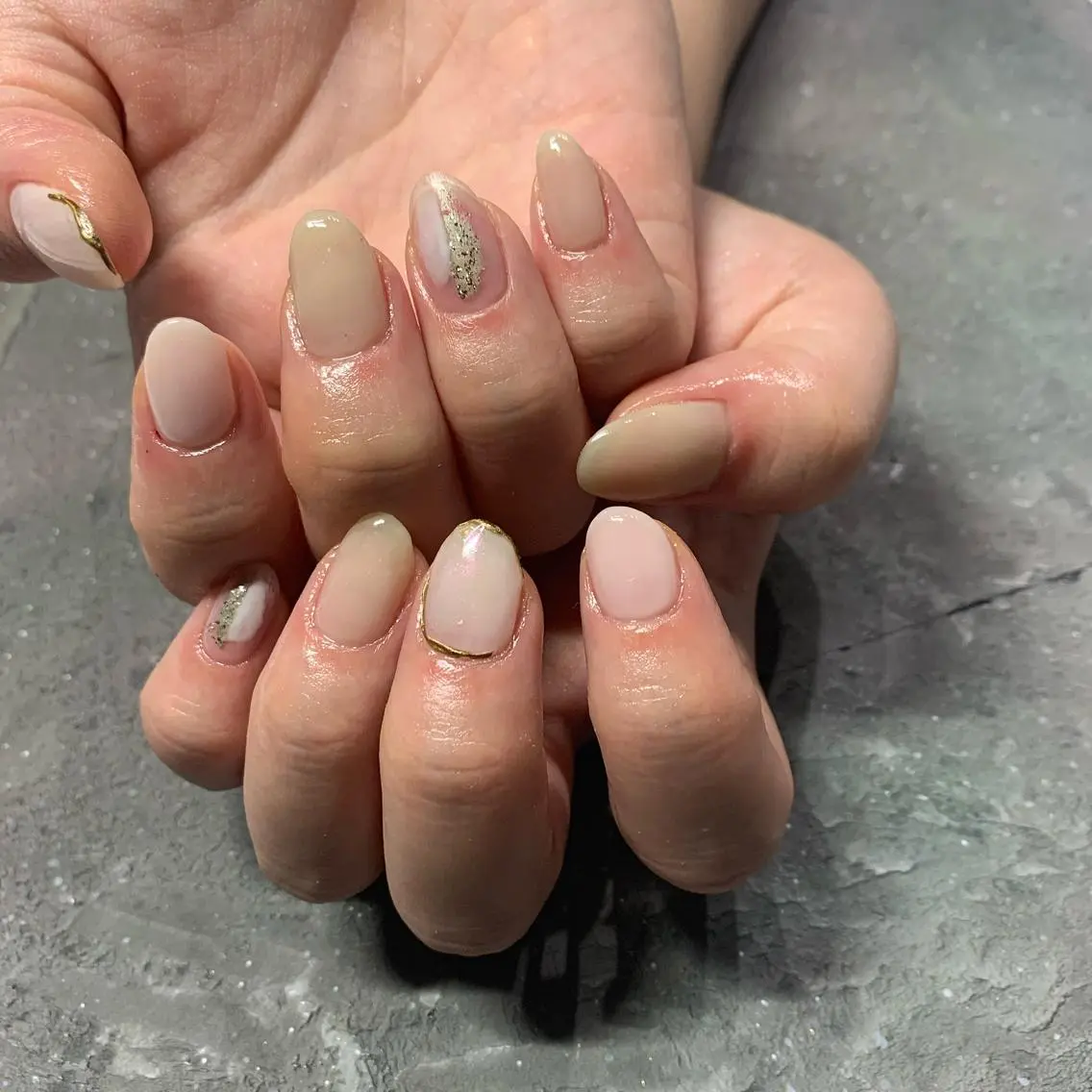 ネイル ハンドネイル ハンドケア lylynail YUUKAのネイルデザイン
