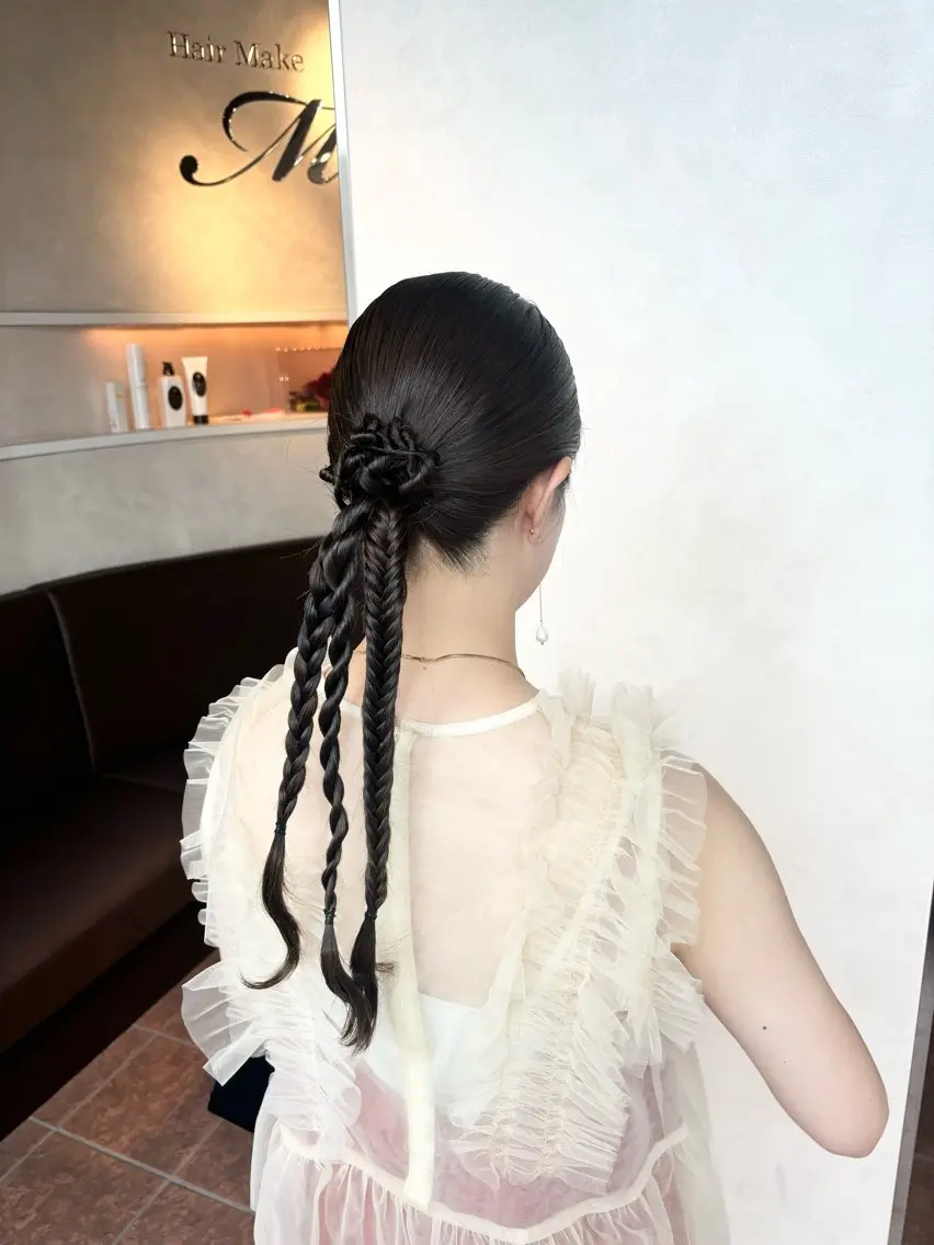 ヘアアレンジ ヘアセット Nakano Noaのヘアスタイル