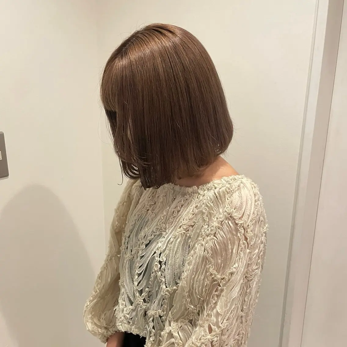 ショート カラー ブラウンカラー ヘアアレンジ/ 暖色🩵hazukiのヘアスタイル