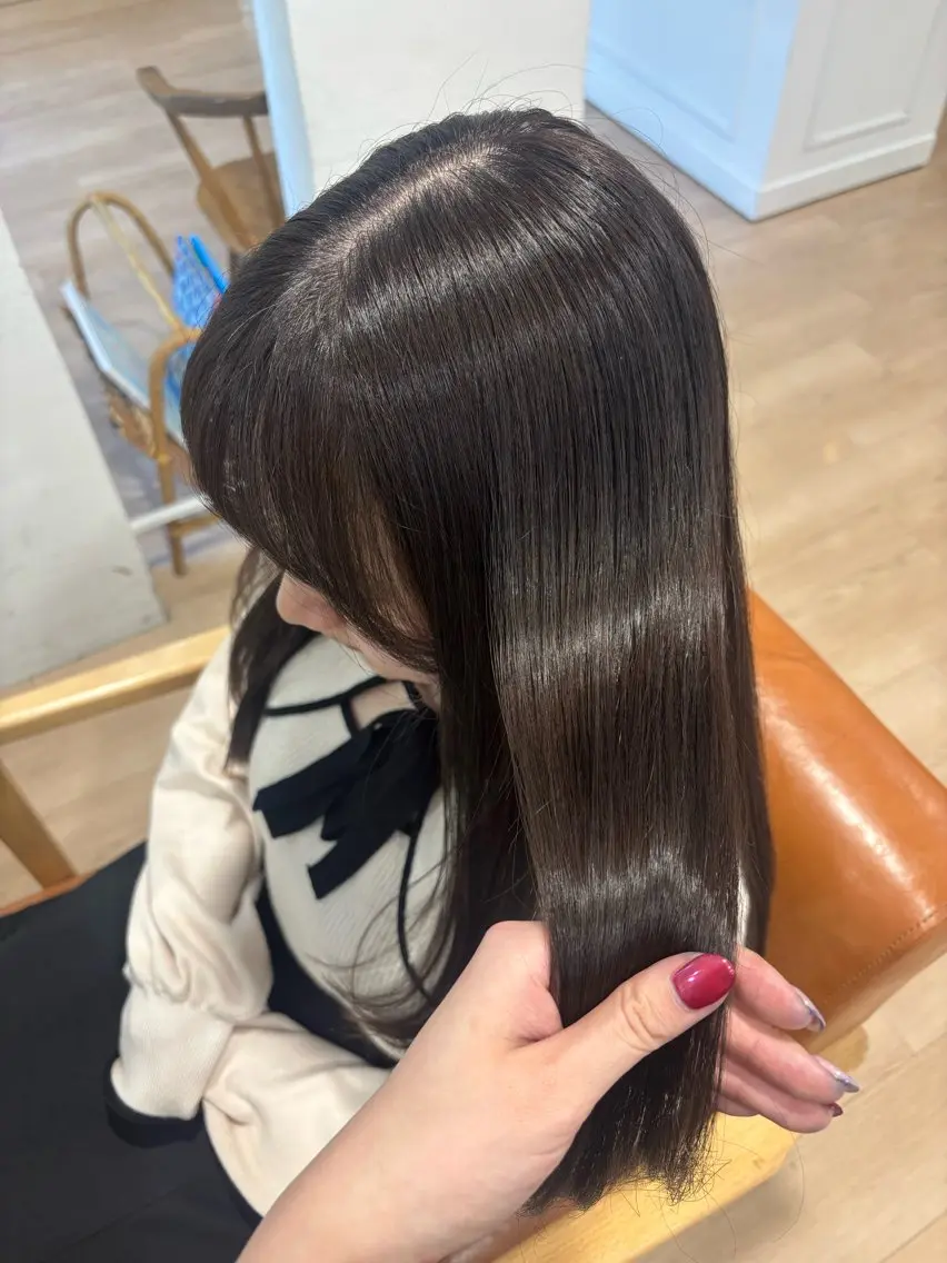 ロング 暖色カラー艶カラー/ ⭐️syukaのヘアスタイル