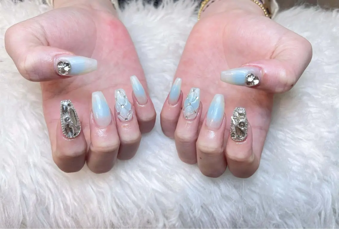 ネイル アートネイル ジェルネイル ニュアンスネイル オフィスネイル シンプルネイル ハンドネイル Nie Nail Shinokuboのネイルデザイン