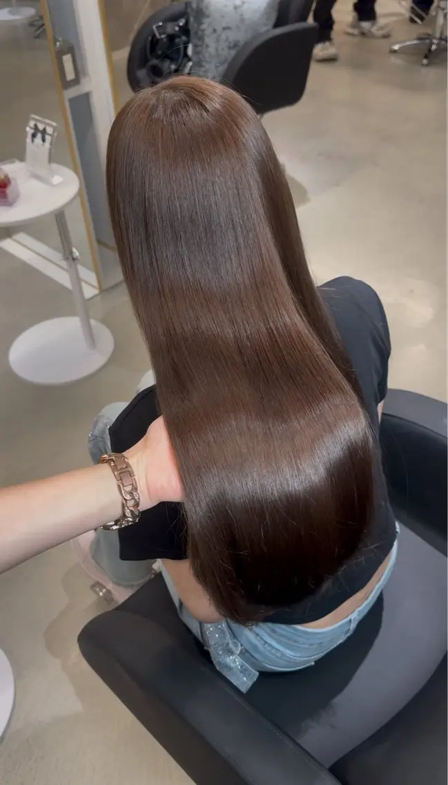 ロング トリートメント 髪質改善🫧 カラー特化/Hinaのヘアスタイル