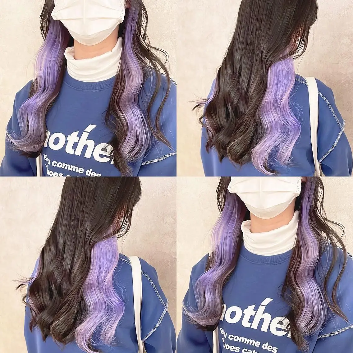 カラー ブリーチ インナーカラー ヘアカラー トリートメント 渋谷:インナーカラー ／🍒エリカ🍒のヘアスタイル