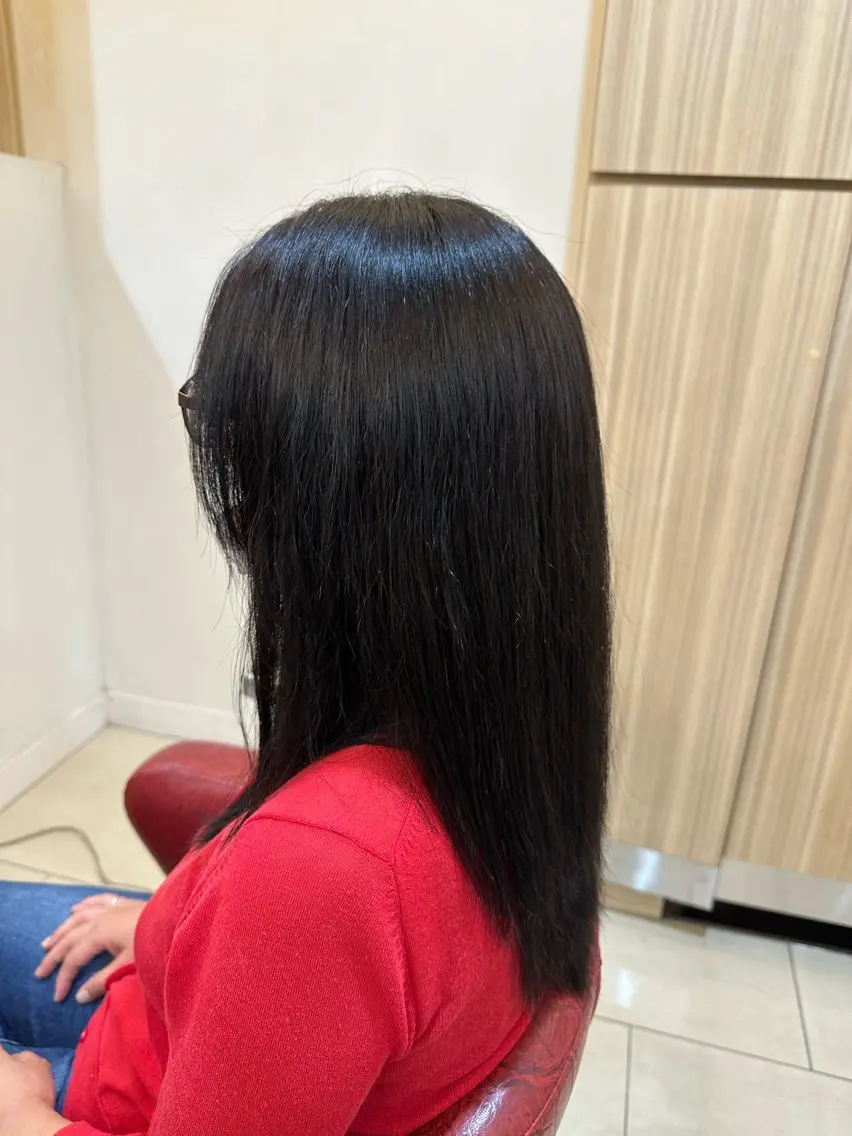 カラー ナチュラルヘア 神田一瑳のヘアスタイル