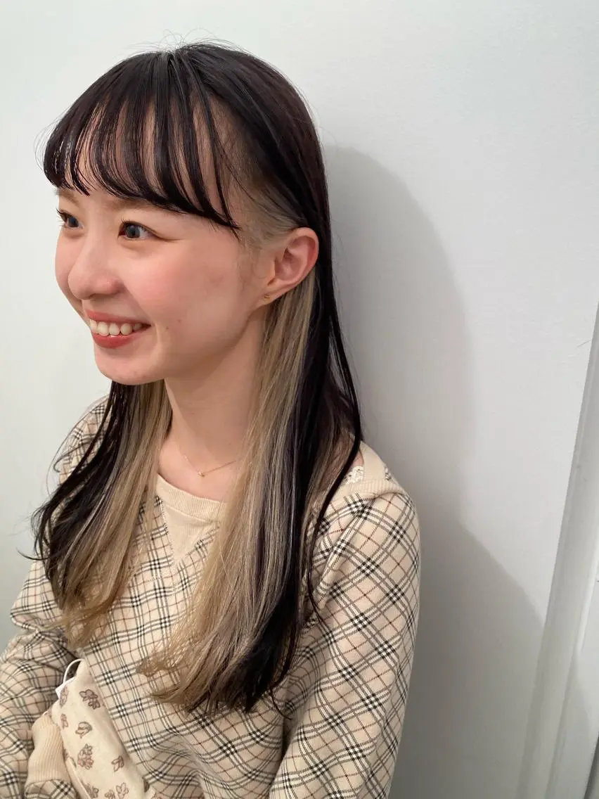 ダブルカラー+トリートメント🩵　　　　※ミディアム・ロングの長さの方が対象⚠️←オススメです！！の写真