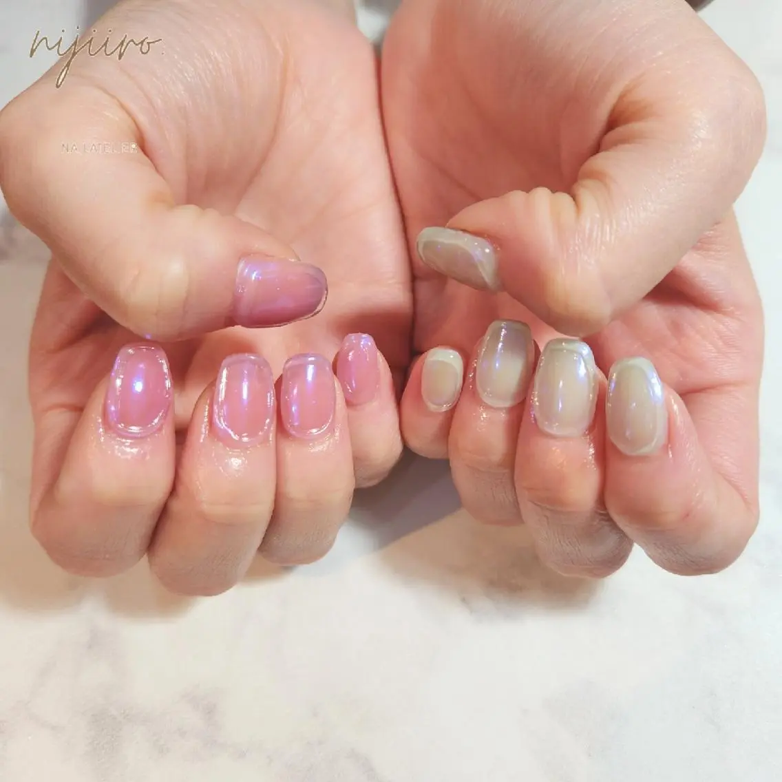 ネイル ハンドネイル nijiiro🌈 サトウのネイルデザイン