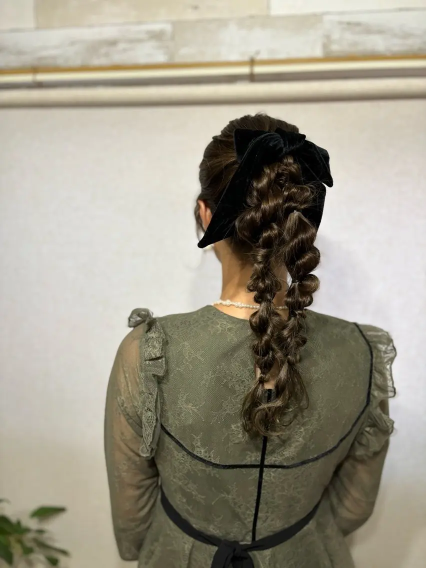 ヘアアレンジ ヘアセット hair salon【クラン】のヘアスタイル