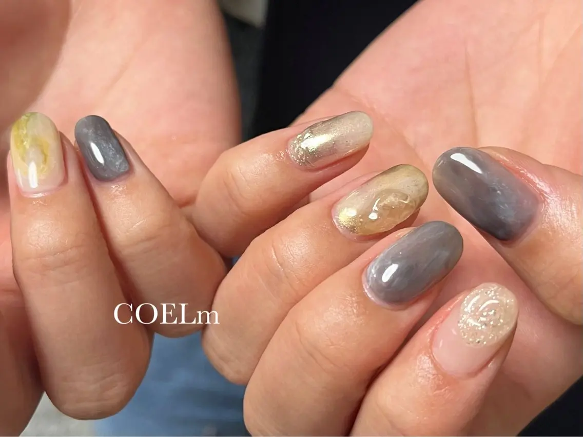 ネイル COELm🌙 /ネイル着付けのネイルデザイン