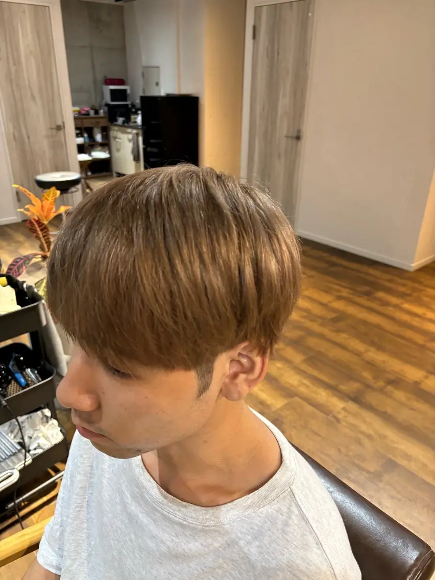ショート カラー メンズ 高橋 一樹のヘアスタイル