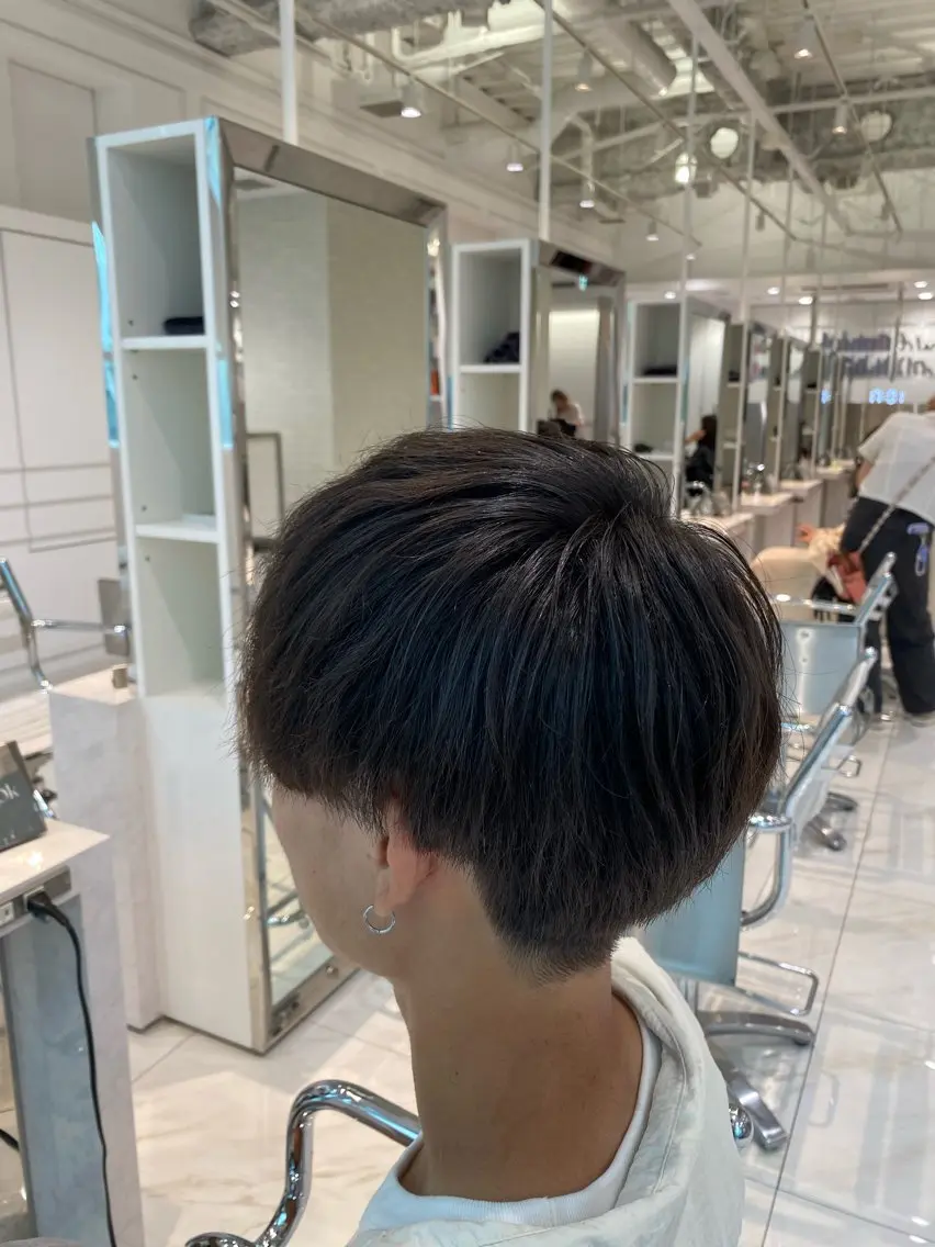 ショート カット ヘアカラー トリートメント 女性モデル募集中⭐️ 太田さやのヘアスタイル