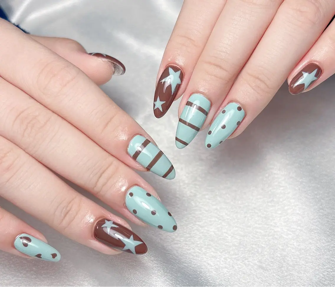 ネイル ハンドネイル ハンドケア Aura Nail 長さだし/パラジェルのネイルデザイン
