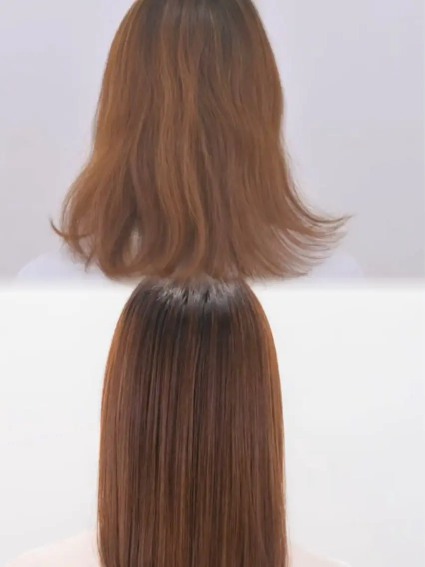 現在 使われていませんのヘアスタイル