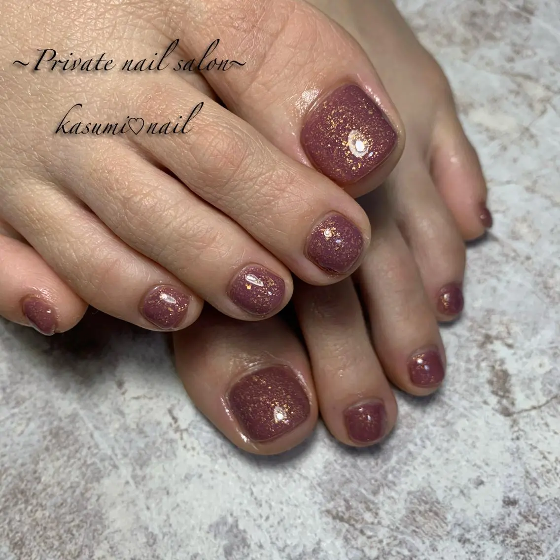 ネイル マグネットネイル ミラーネイル ニュアンスネイル KASUMI♡ Nailのネイルデザイン