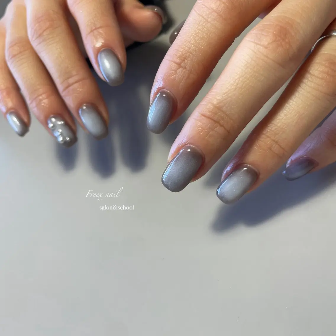 ネイル ハンドネイル ハンドケア freex nail /ニュアンス/個性派のネイルデザイン