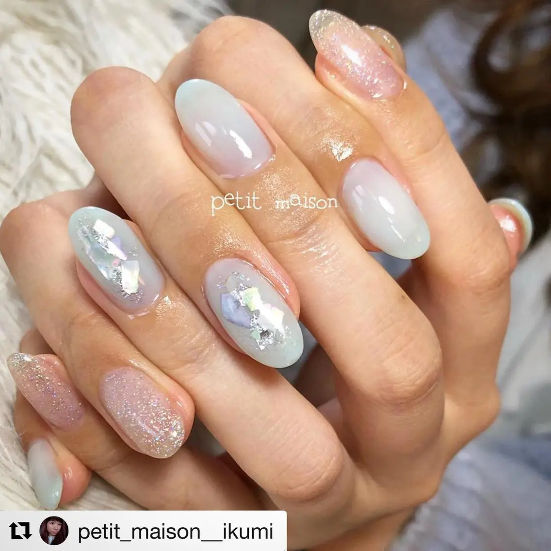 ネイル アートネイル ワンカラーネイル Petit maisonのネイルデザイン