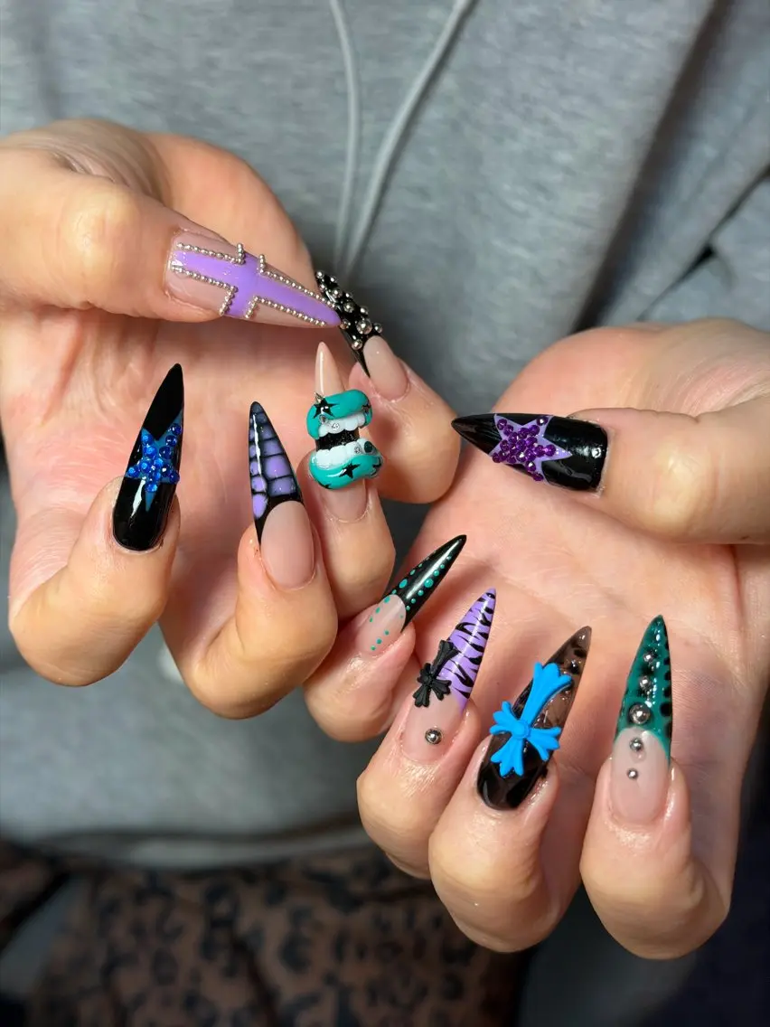 ネイル 長さ出し 韓国ネイル ロングネイル ネイルチップ ワンホンネイル ハンドネイル CoMo Nailのネイルデザイン