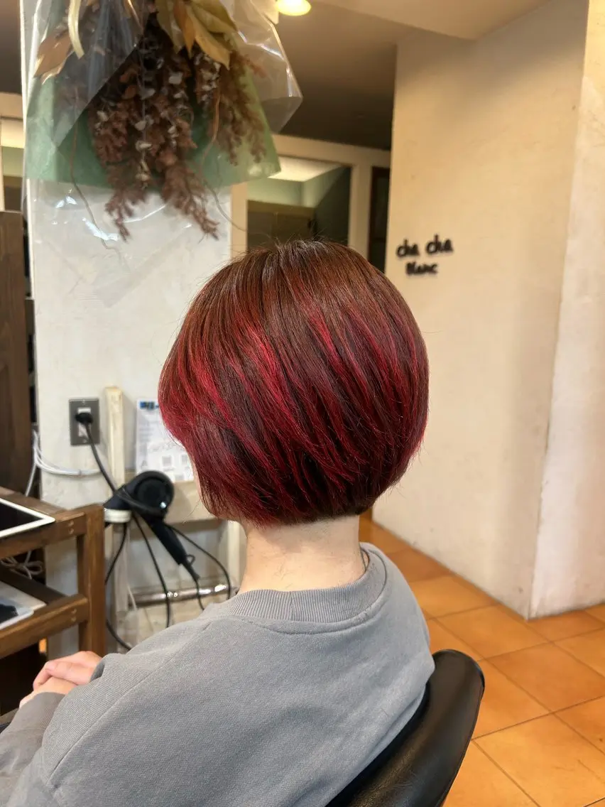 ショート ショートボブ ボブ ショートヘア カット 徳永　髪質改善 カラー🪄💫のヘアスタイル