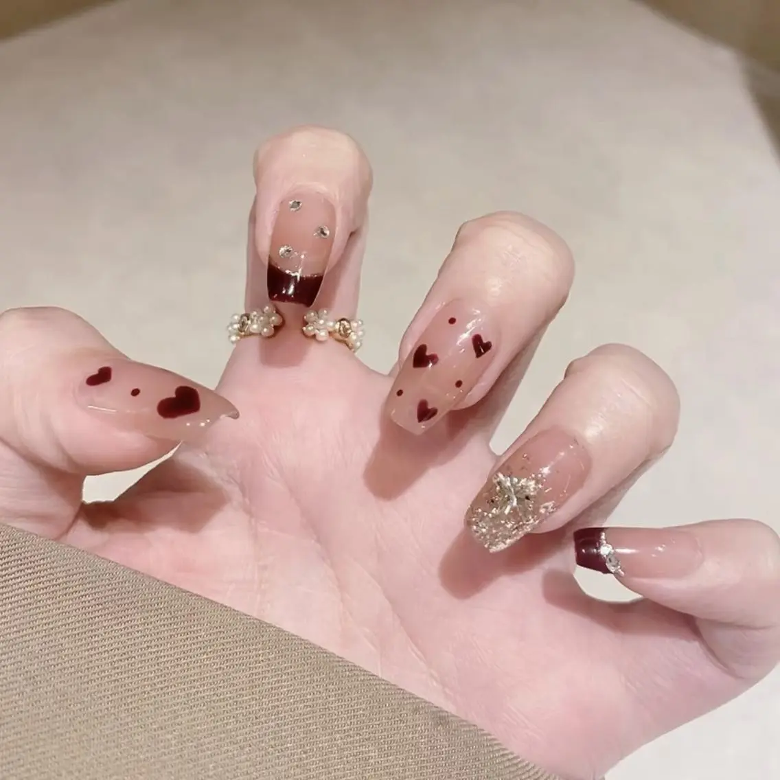 ネイル ハンドネイル By moonネイル 🌷ワンホン/韓国風のネイルデザイン